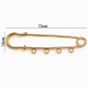 Brooch base 70 x 18 mm
