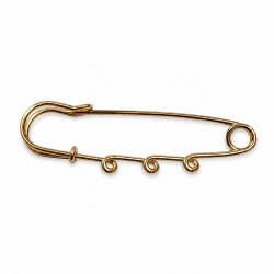 Brooch base 65x20 mm
