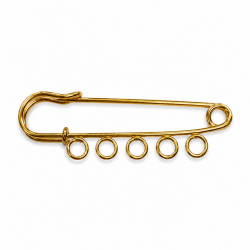 Brooch base 50x17 mm