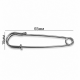 Brooch base 65x16 mm