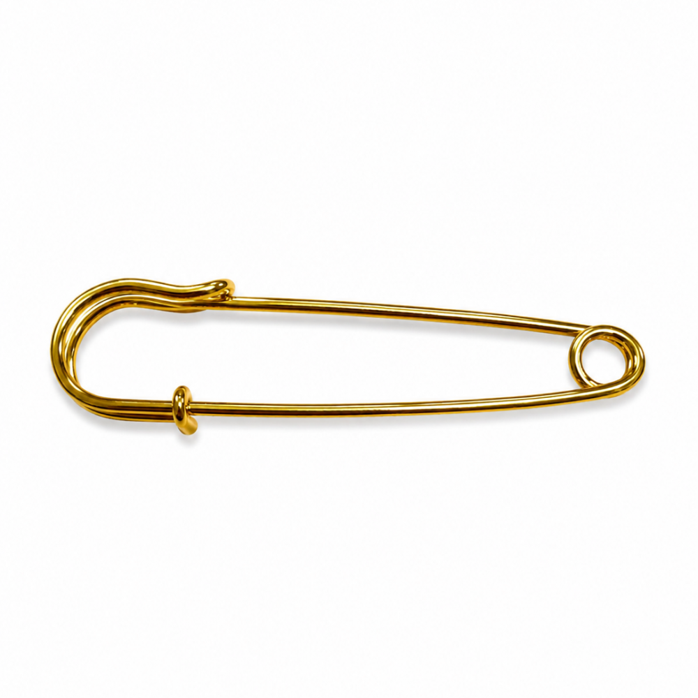 Brooch base 75x20 mm