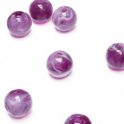 Acrylic beads 10mm 100pcs.(P01040)