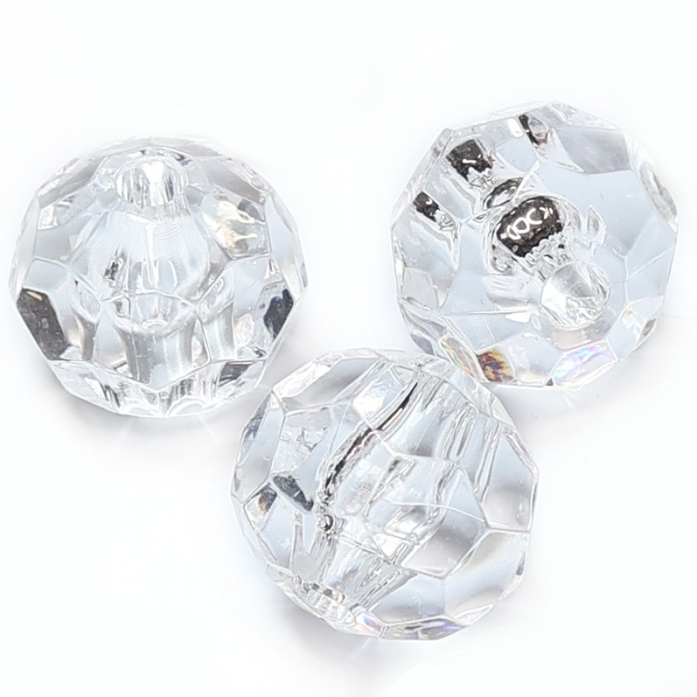 Acrylic beads 18х15mm 30pcs.(P01042)