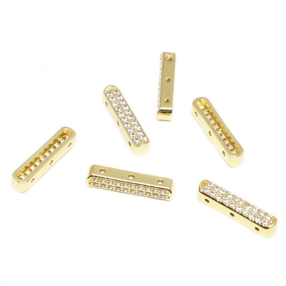 Spacer  Lux 15x4mm 1pcs. (F13L3226) 