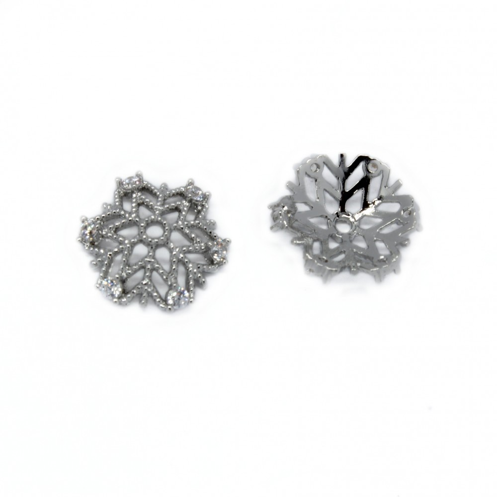 Bead cap "LUX" 13mm 2pcs. (F06L1010)