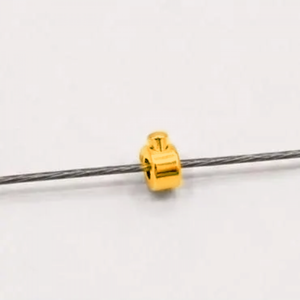 Crimp beads 5×4×3 mm