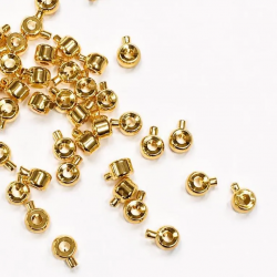 Crimp beads 5×4×3 mm