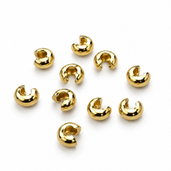 Crimp beads 4x2 mm