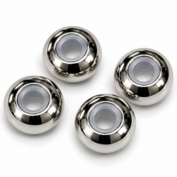 Stainless steel spacers 6x4mm