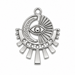 Pendant stainless steel 25×19 mm
