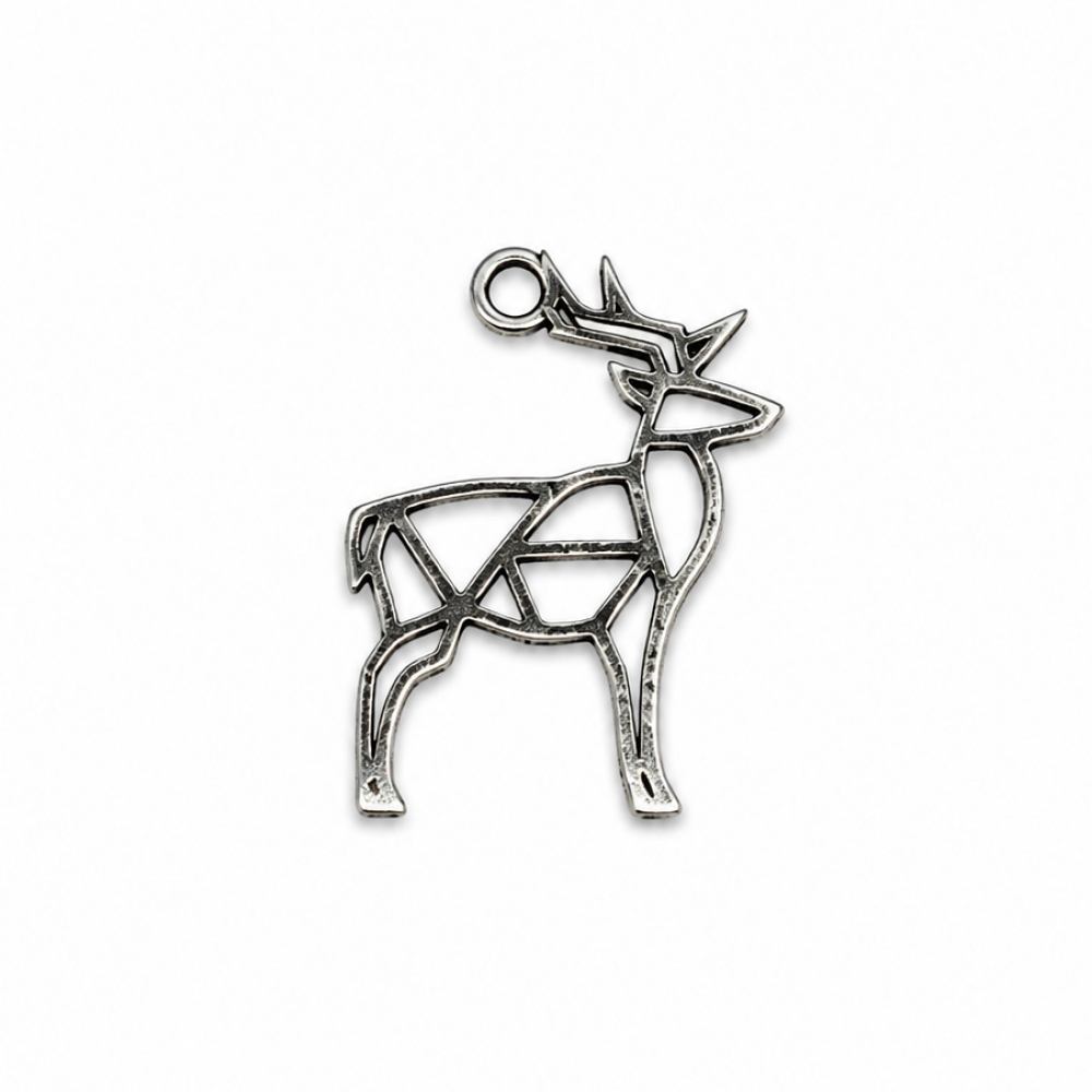 Pendant stainless steel 17×13 mm