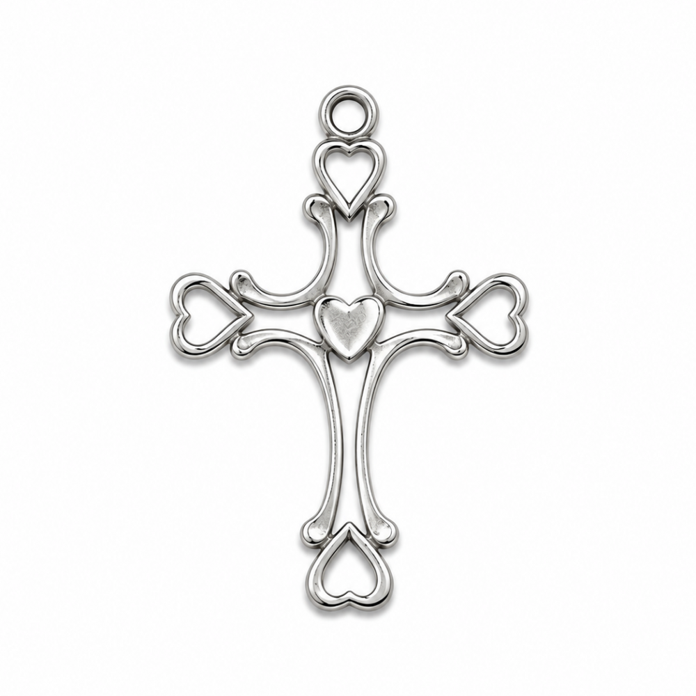 Pendant stainless steel 20×14 mm