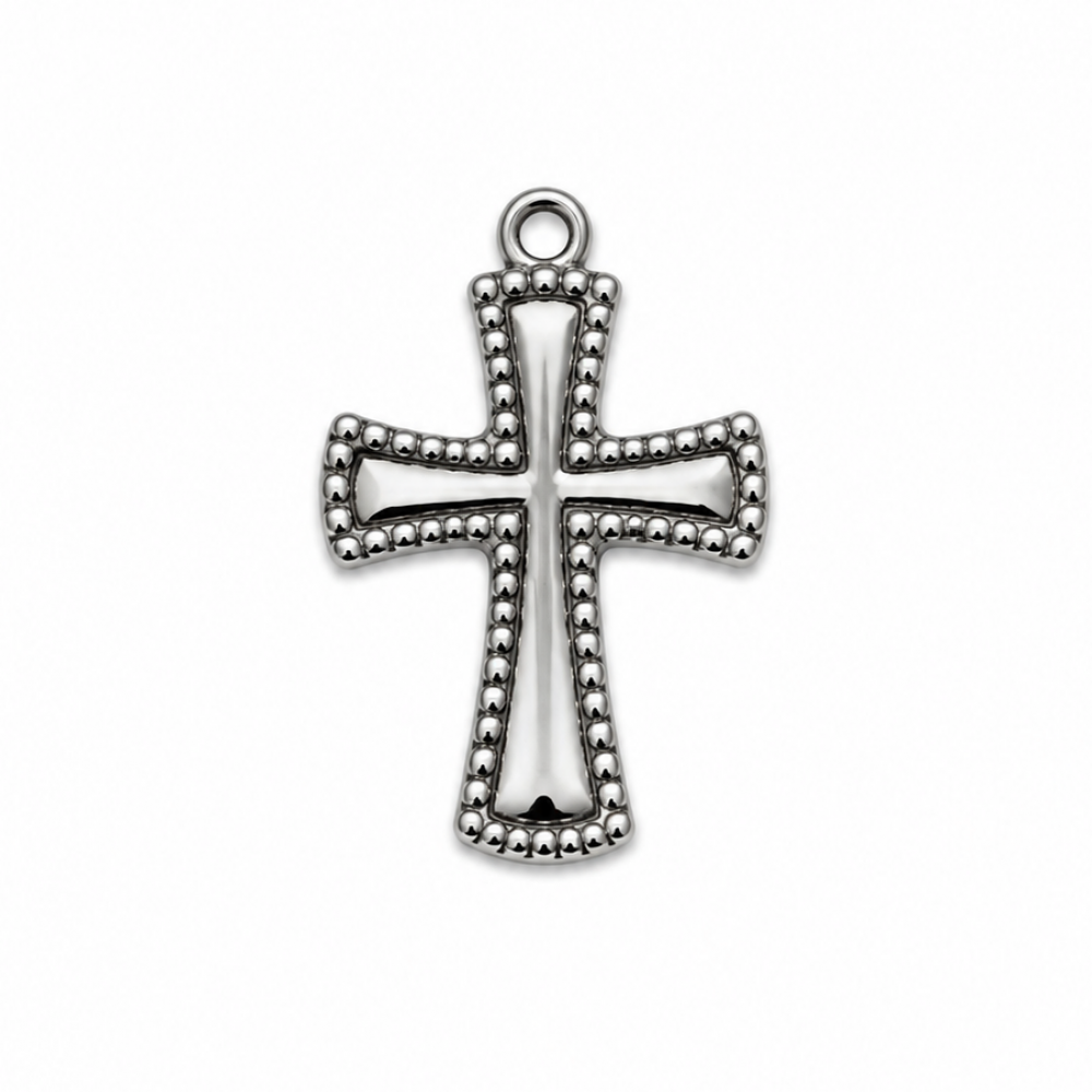 Pendant stainless steel 19×23 mm