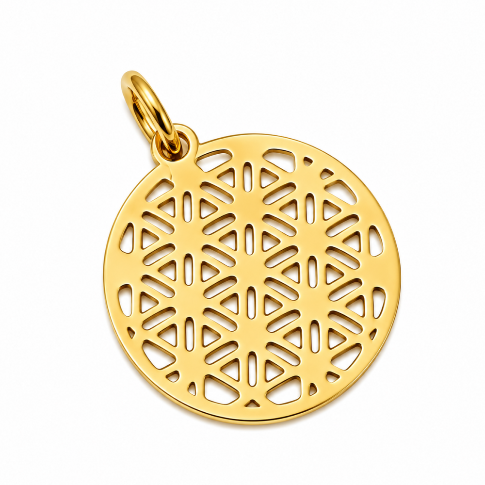 Pendant stainless steel 12×10 mm