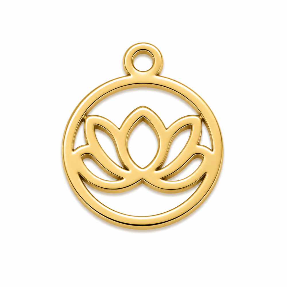 Pendant stainless steel 12×10 mm