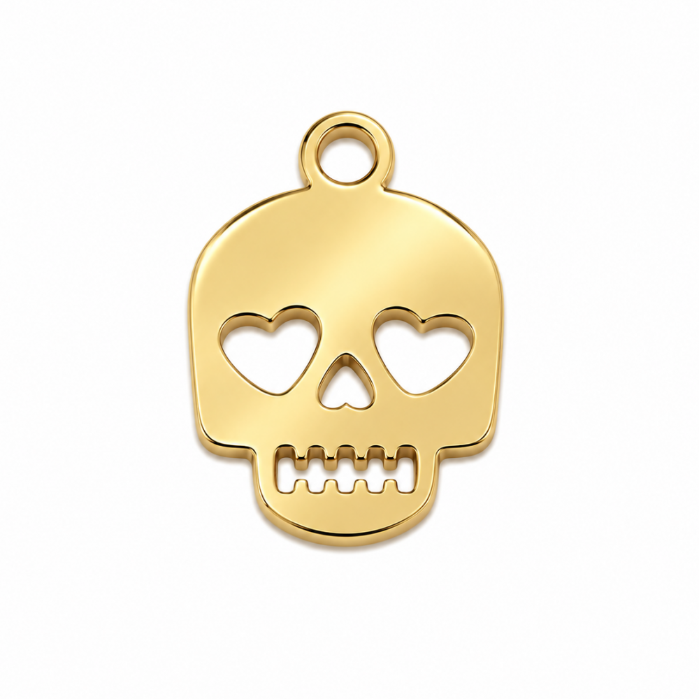 Pendant stainless steel 14×10 mm