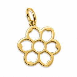Pendant stainless steel 20×13 mm