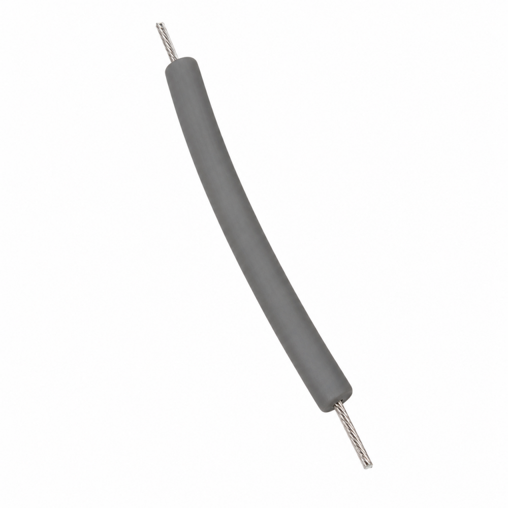 Jewellery-grade rubber tubing 4x2 mm