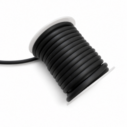 Jewellery-grade rubber tubing 4x2 mm