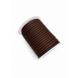 Jewellery-grade rubber tubing 4x2 mm