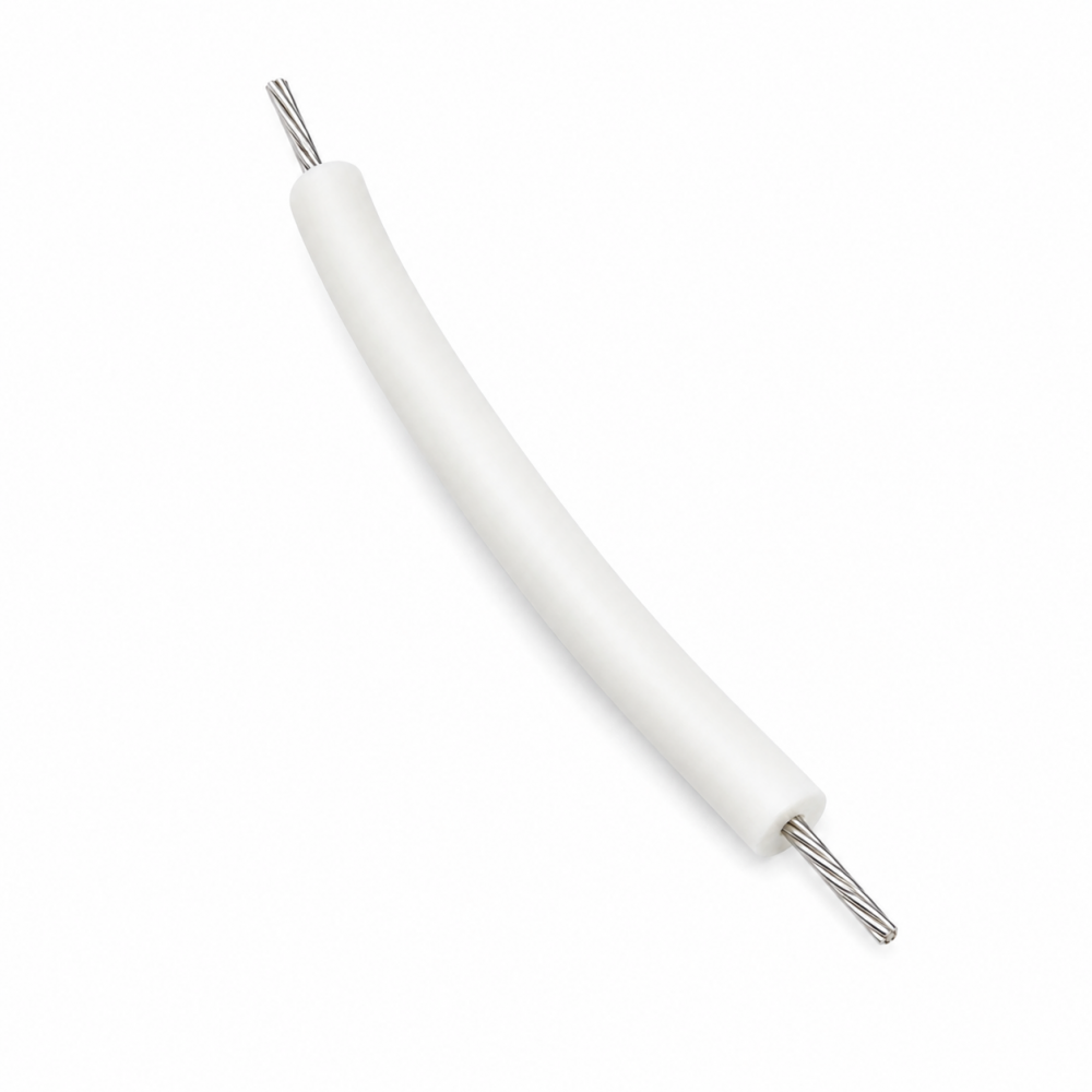 Jewellery-grade rubber tubing 5x3 mm