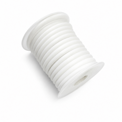 Jewellery-grade rubber tubing 5x3 mm