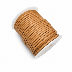 Jewellery-grade rubber tubing 3x1,5 mm