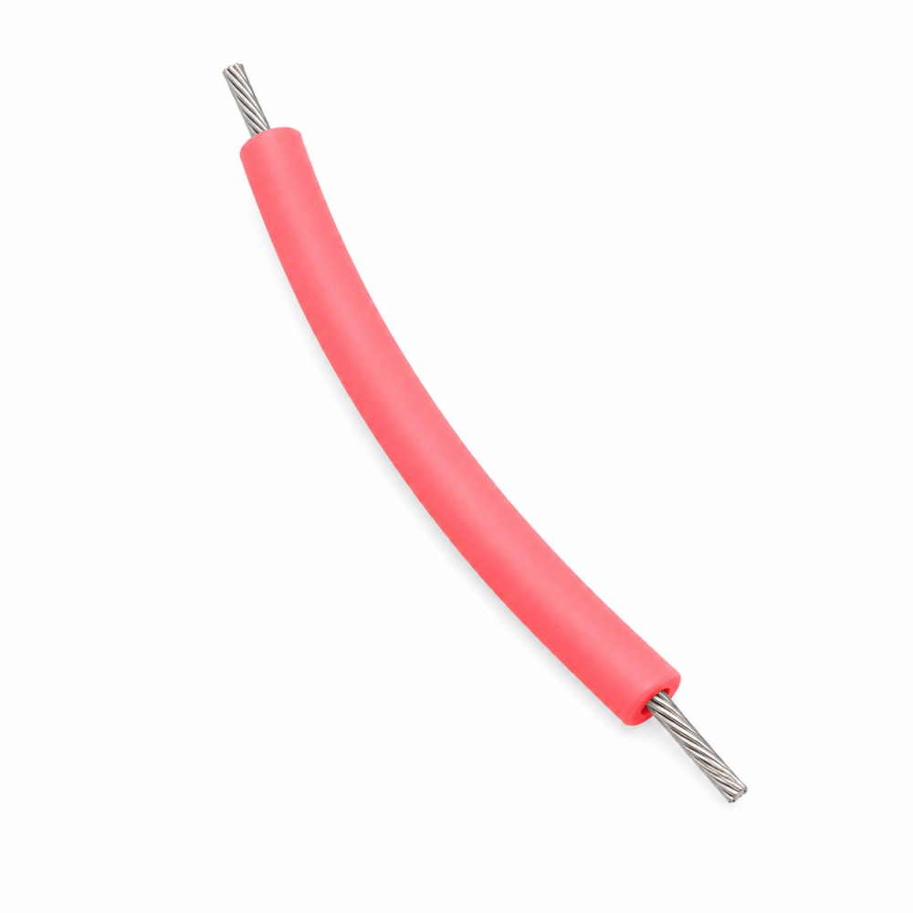 Jewellery-grade rubber tubing 3x1,5 mm