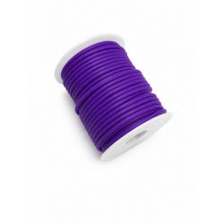Jewellery-grade rubber tubing 3x1,5 mm