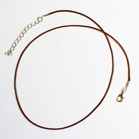 Gewachste Halskette 45/50сm (0500BR)