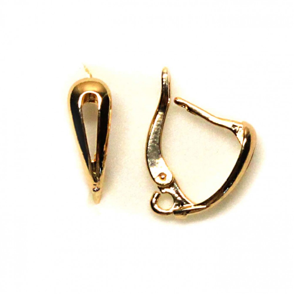Earring fittings 15x5mm 2pcs. (F02M4000)