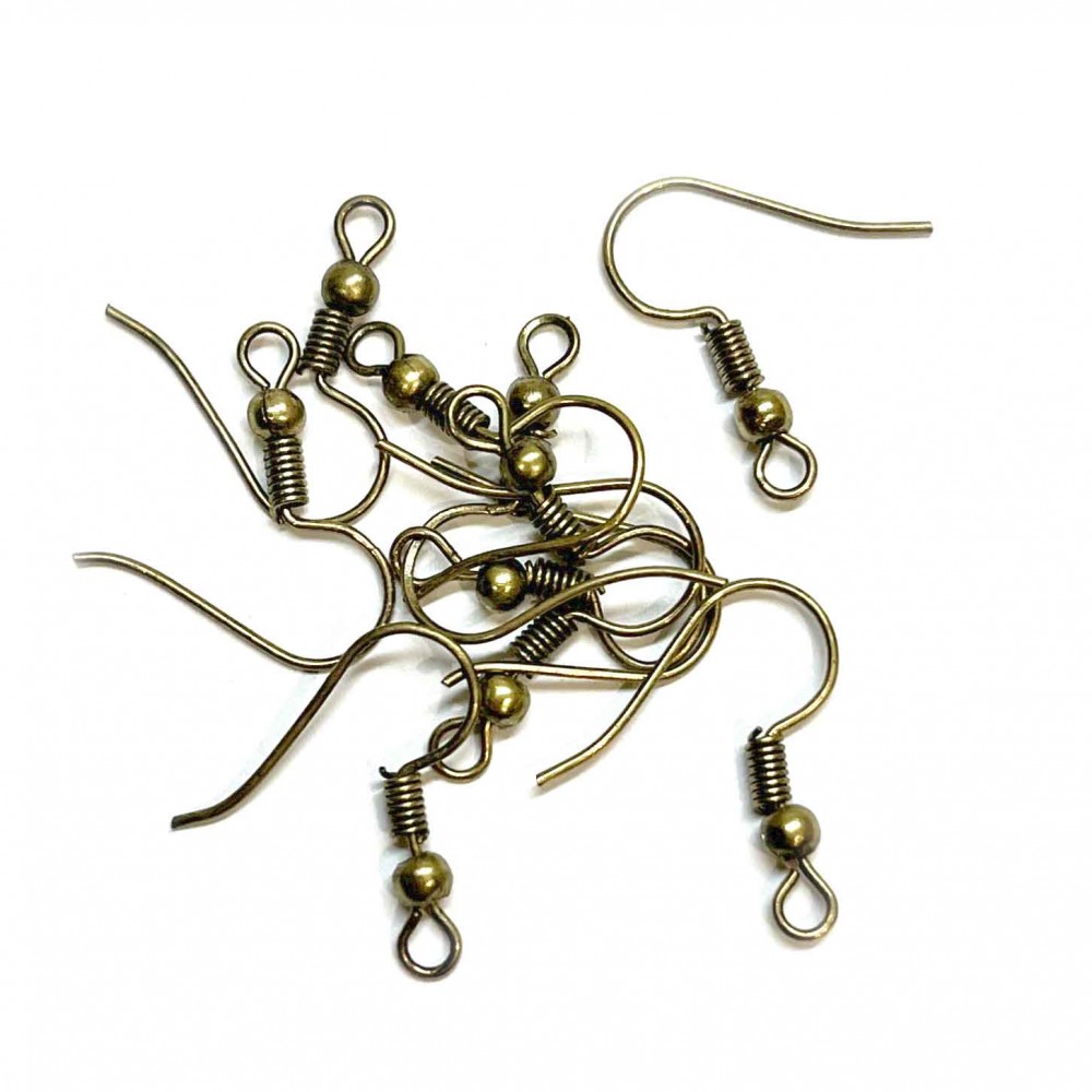 Earring fittings 19x0,5mm 10pcs. (F02M6005)