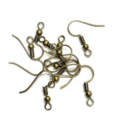Earring fittings 19x0,5mm 10pcs. (F02M6005)