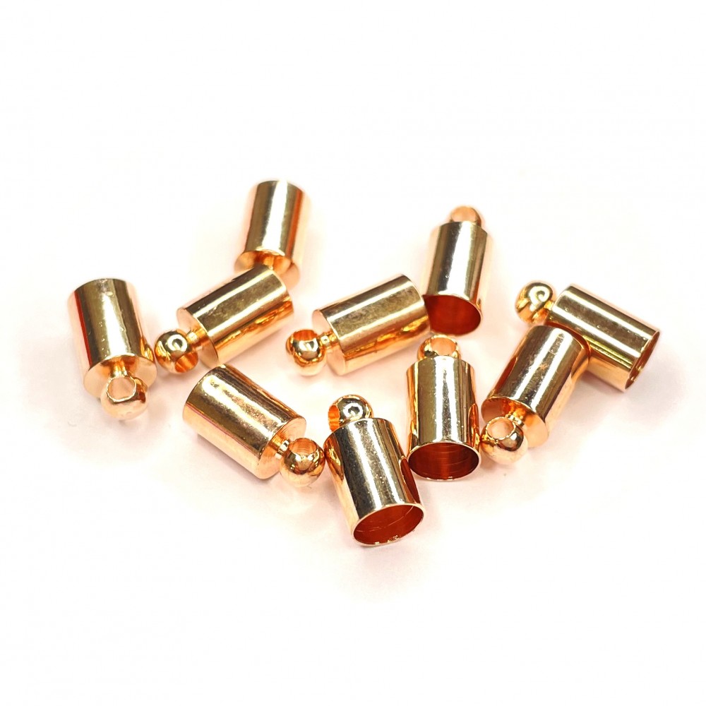 Bead caps 10x5 mm 4 pcs. (F06M4000)
