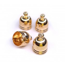 Bead caps 14x10mm 4pcs. (F06M4009)