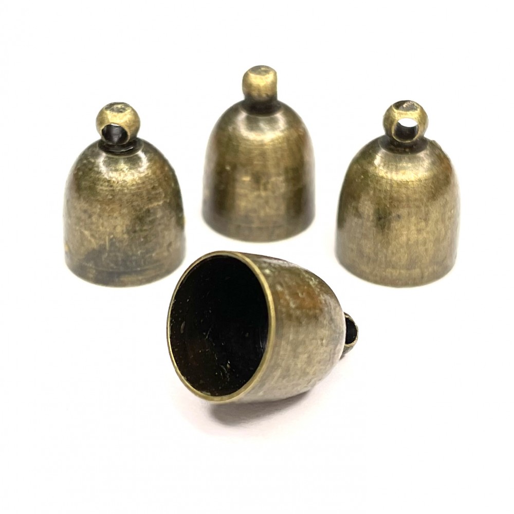Bead caps 14x10 mm 4 pcs. (F06M6010)