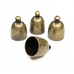 Bead caps 14x10 mm 4 pcs. (F06M6010)
