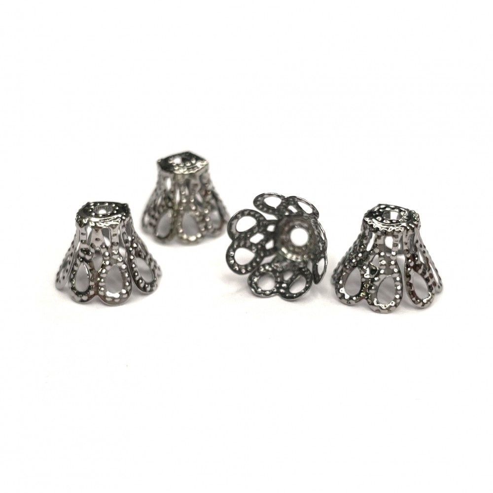 Bead caps 8,5x11 mm 4 pcs. (F06M7000)