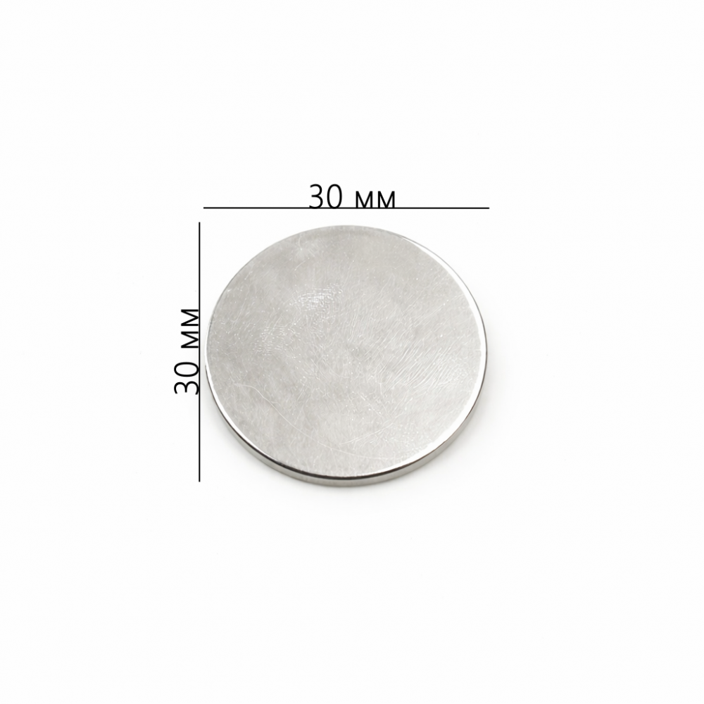 Brooch base 30х30mm 1pcs. 