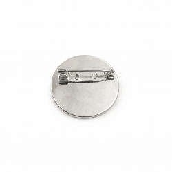 Brooch base 20х20mm 1pcs. 