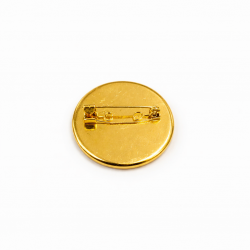 Brooch base 28х28mm 1pcs. 