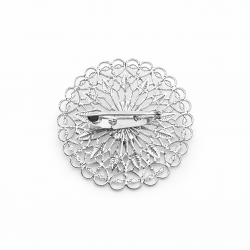 Brooch base 38х38mm 1pcs. 