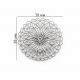 Brooch base 38х38mm 1pcs. 