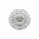 Brooch base 38х38mm 1pcs. 