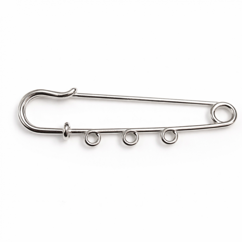 Brooch base 50x16mm 1pcs