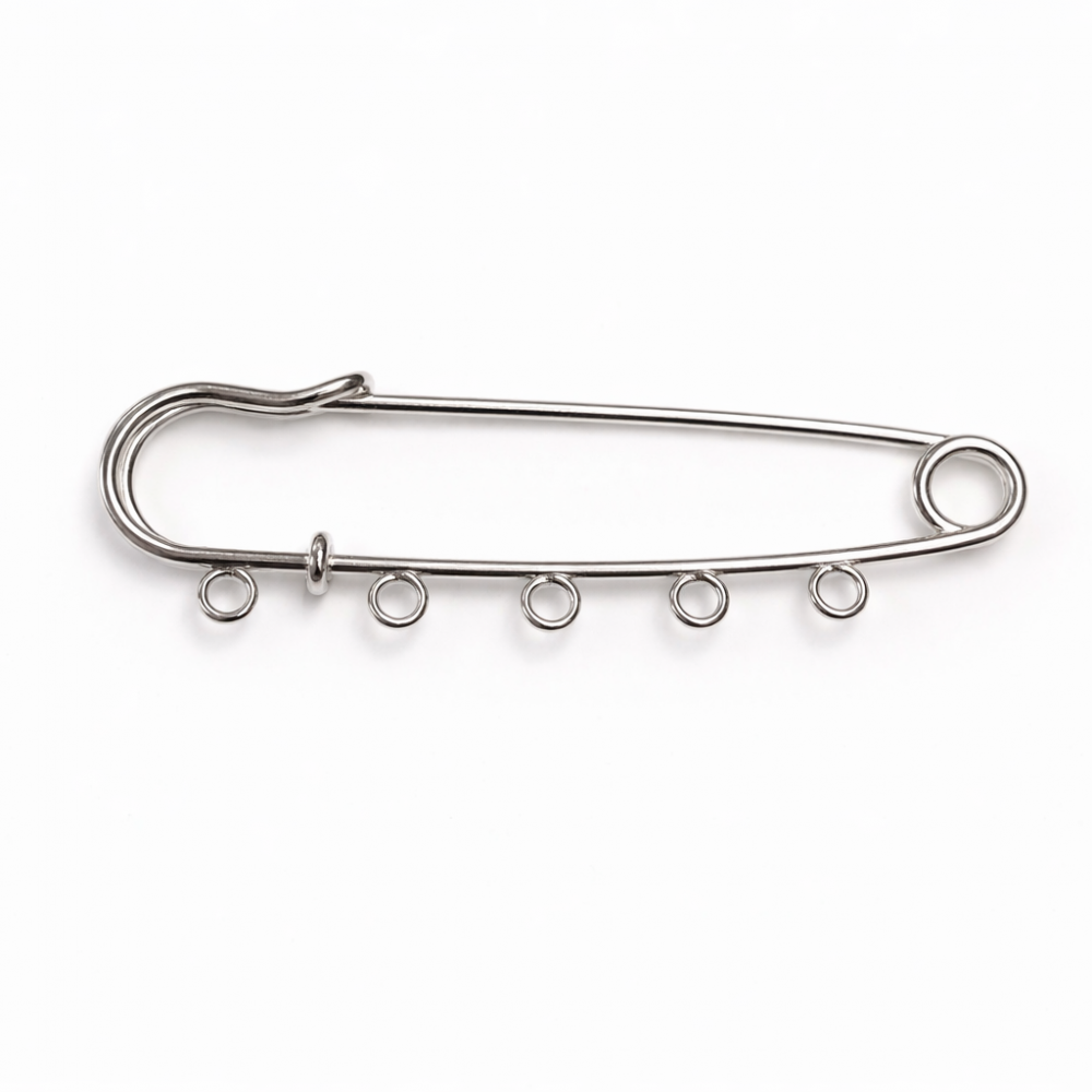 Brooch base 50x16mm 1pcs