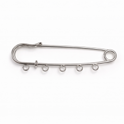 Brooch base 50x16mm 1pcs