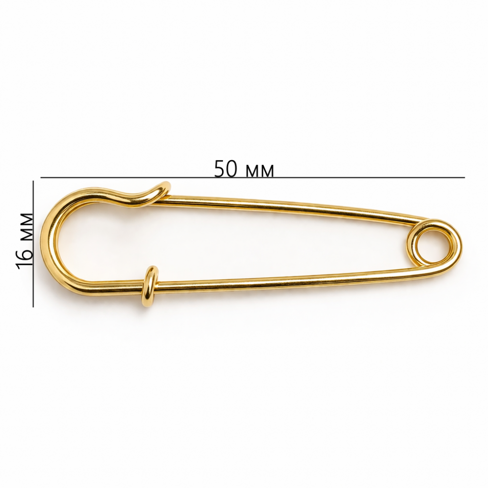 Brooch base 45x13mm 1pcs