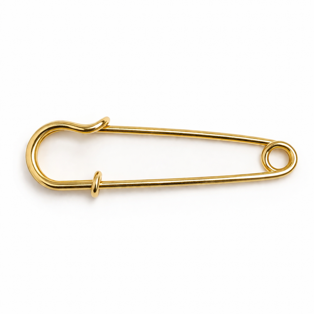 Brooch base 45x13mm 1pcs
