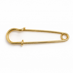 Brooch base 45x13mm 1pcs